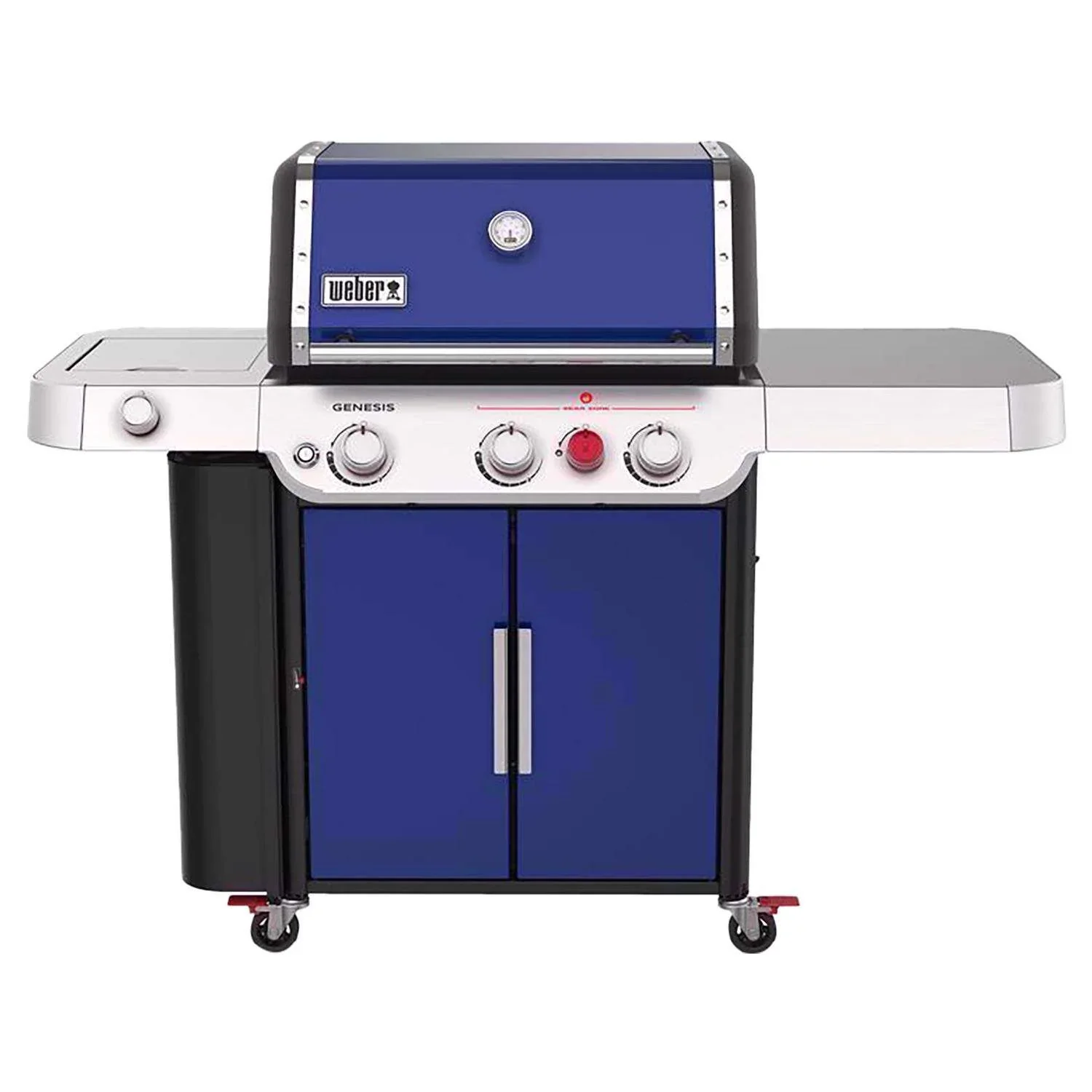 Burner Liquid Propane Grill Deep Ocean Blue