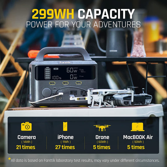 T8 APEX Jump Starter Standard Package and EVO 300 Portable Power Station