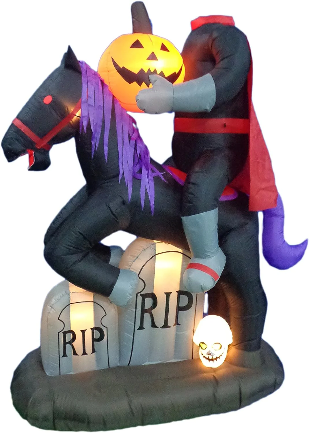 2025 6.5ft tall Halloween inflatable headless horseman