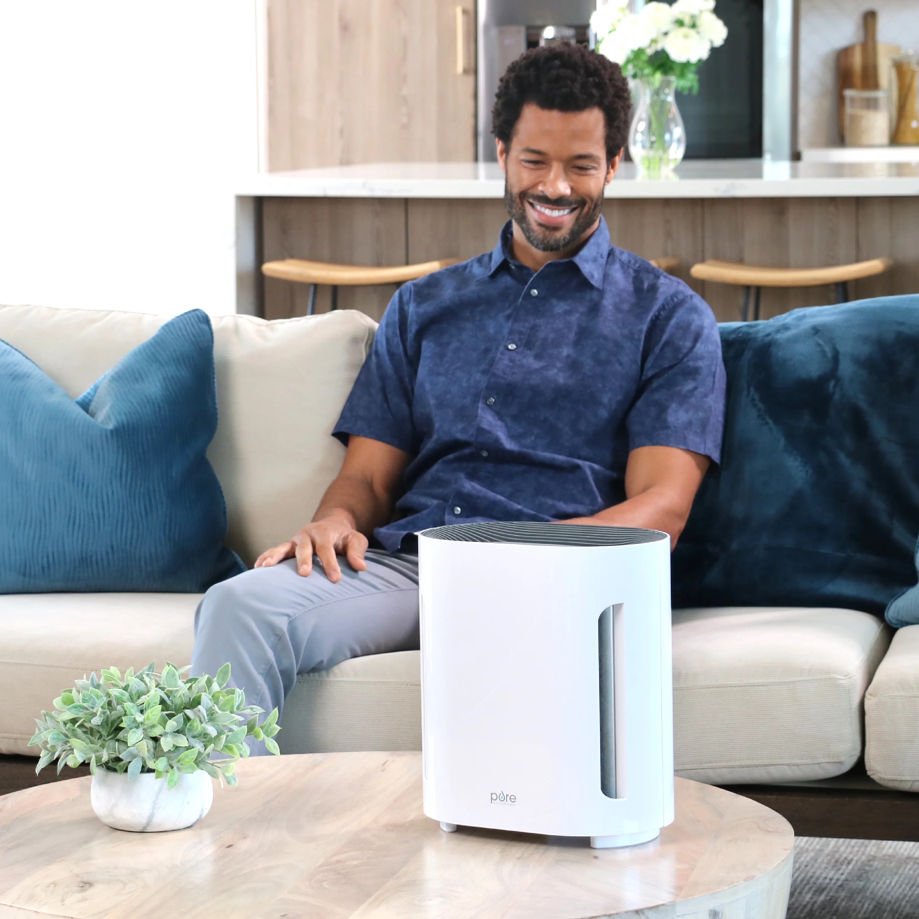 Pure Enrichment Zone 3-in-1 True HEPA Air Purifier