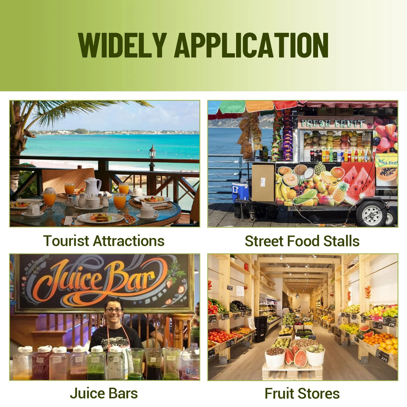 Manual Sugar Cane Juicer Machine, Sugar Cane Press with 3 Stainless Steel Drums and 2.4-inch Large Inlet, Sugarcane Juice Machine with 110LBS/H, Suitable for Home/Commercial Use