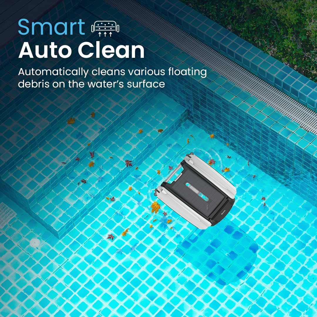 Se Solar Powered Robotic Pool Skimmer Cleaner