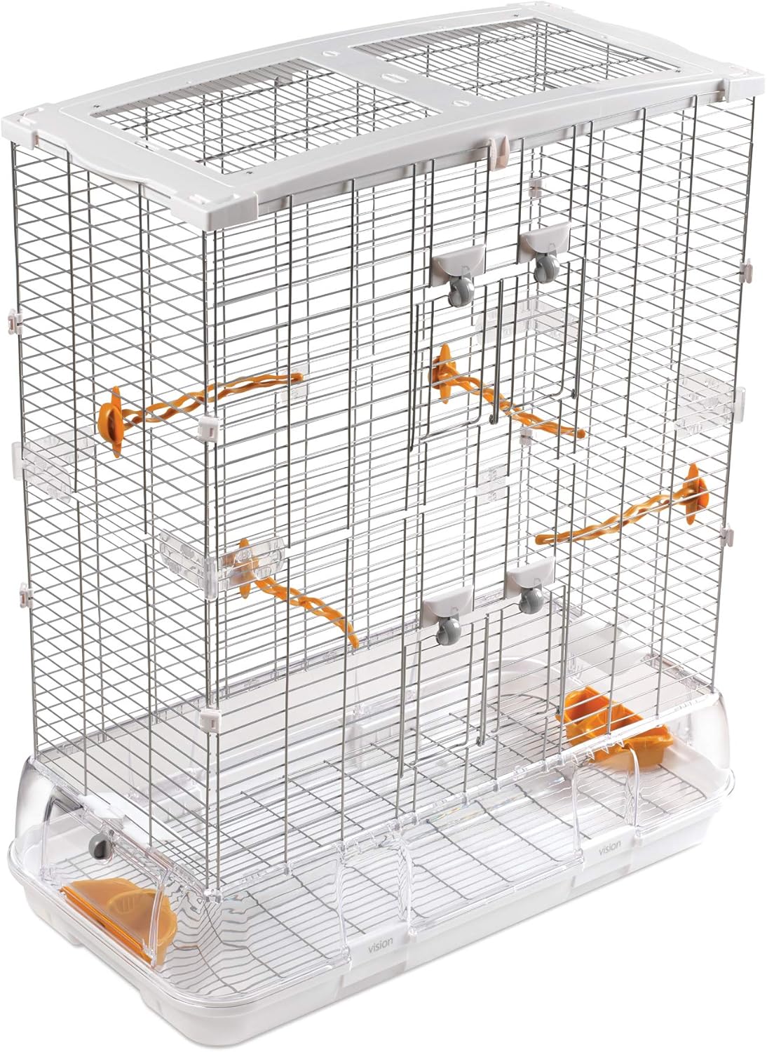 Birdcage model M02, medium size, olive color
