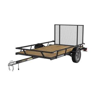 2025 Karavan 5 ft. x 8 ft. Wood Floor Utility Trailer w Sliding Rail System