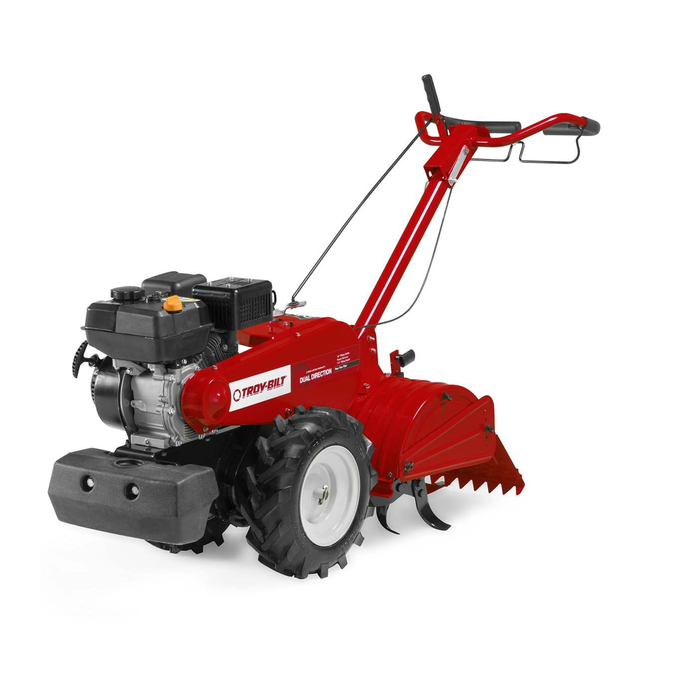 2025 208 cc Gas OHV Engine Rear-Tine Tiller with Forward-Rotating and Counter-Rotating Tilling Options