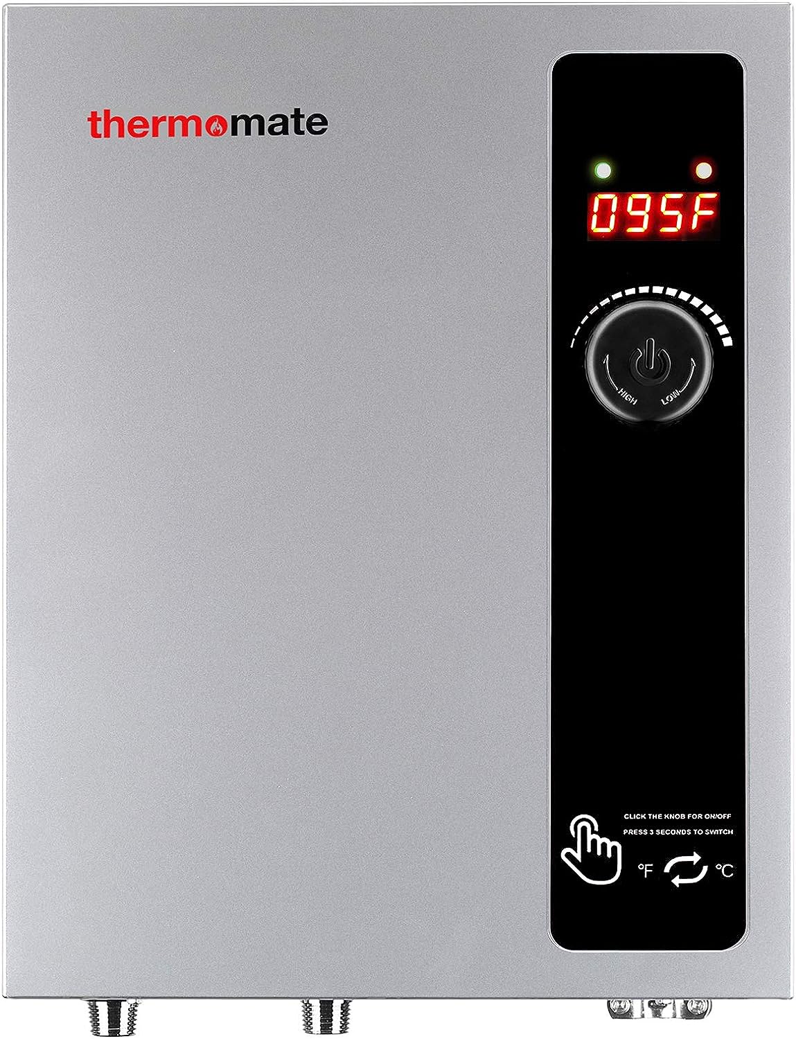 2025 Electric Tankless Water Heater, 11kW at 240 Volt, On Demand Instant Hot Water Heater