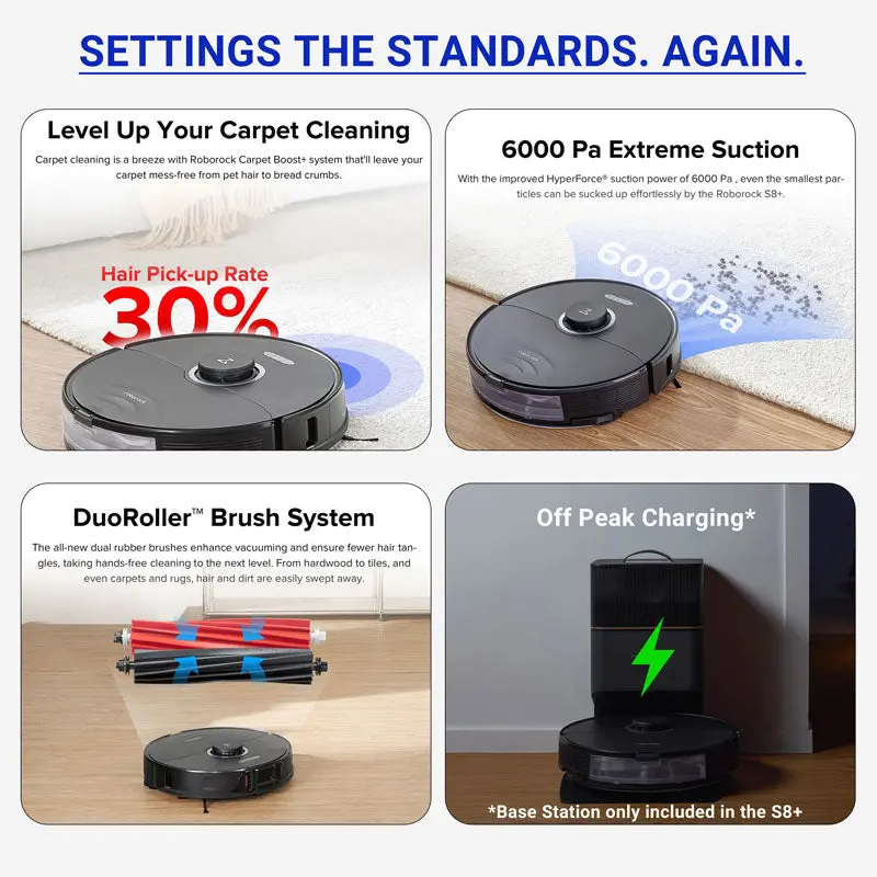 S8 Robot Vacuum & Mop
