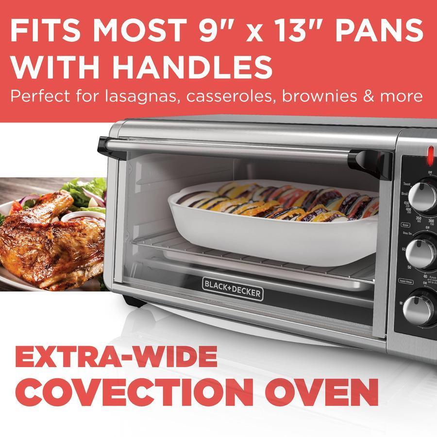 8 Slice Extra-Wide Countertop Toaster Oven