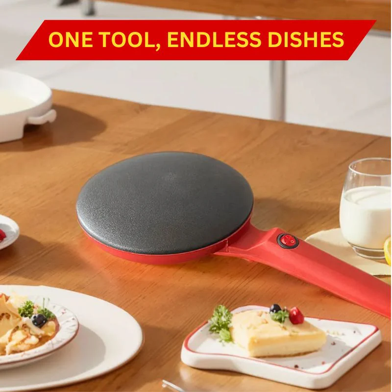8-Inch Non-Stick Electric Crepe Maker