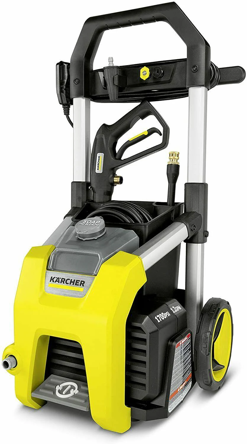 K1700 Electric Power Pressure Washer, Yellow
