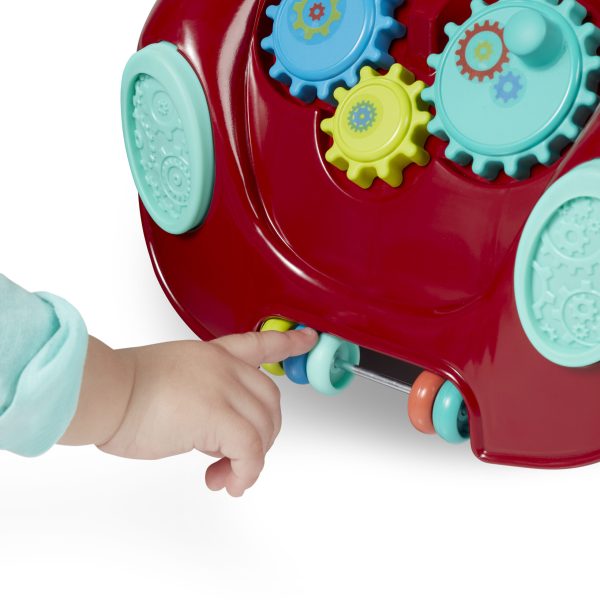 Busy Buggy, Ride-on and Push Walker, Red