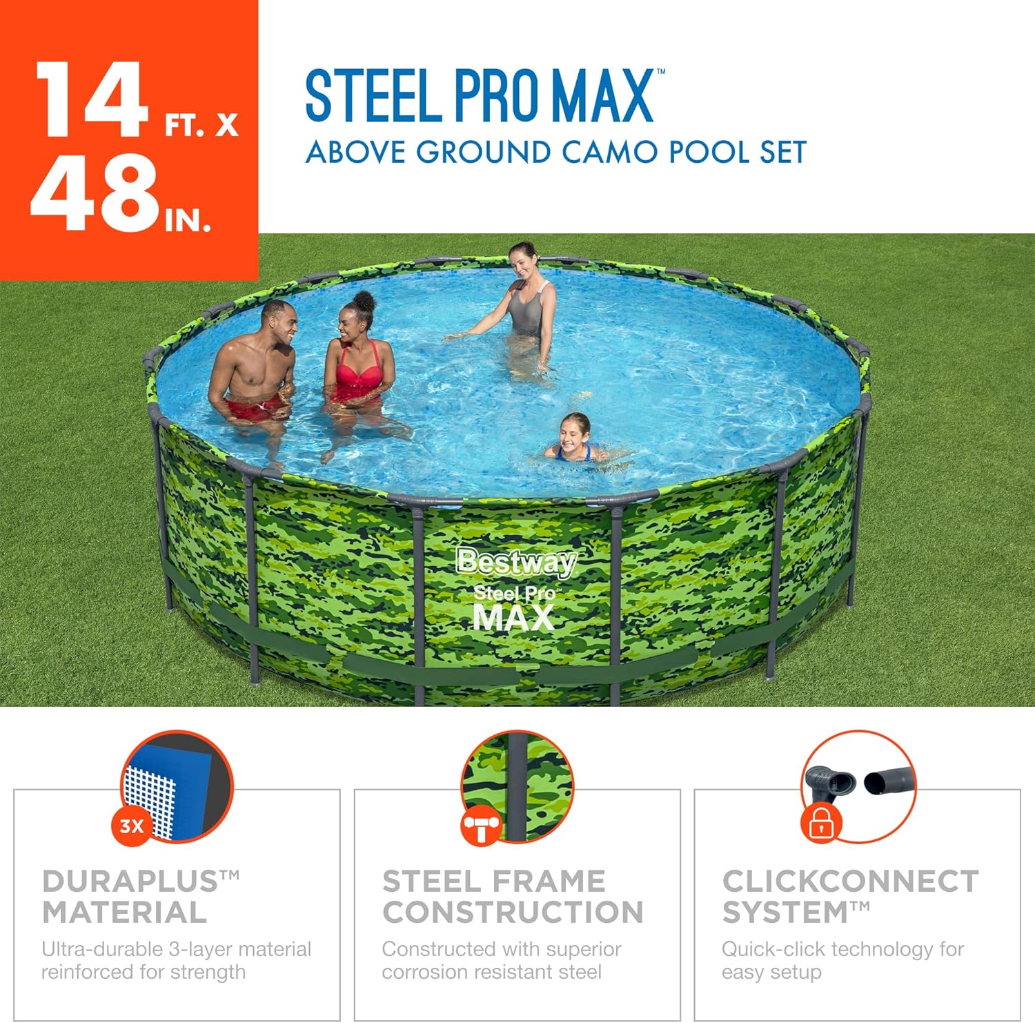 Steel Pro Max 14' x 48