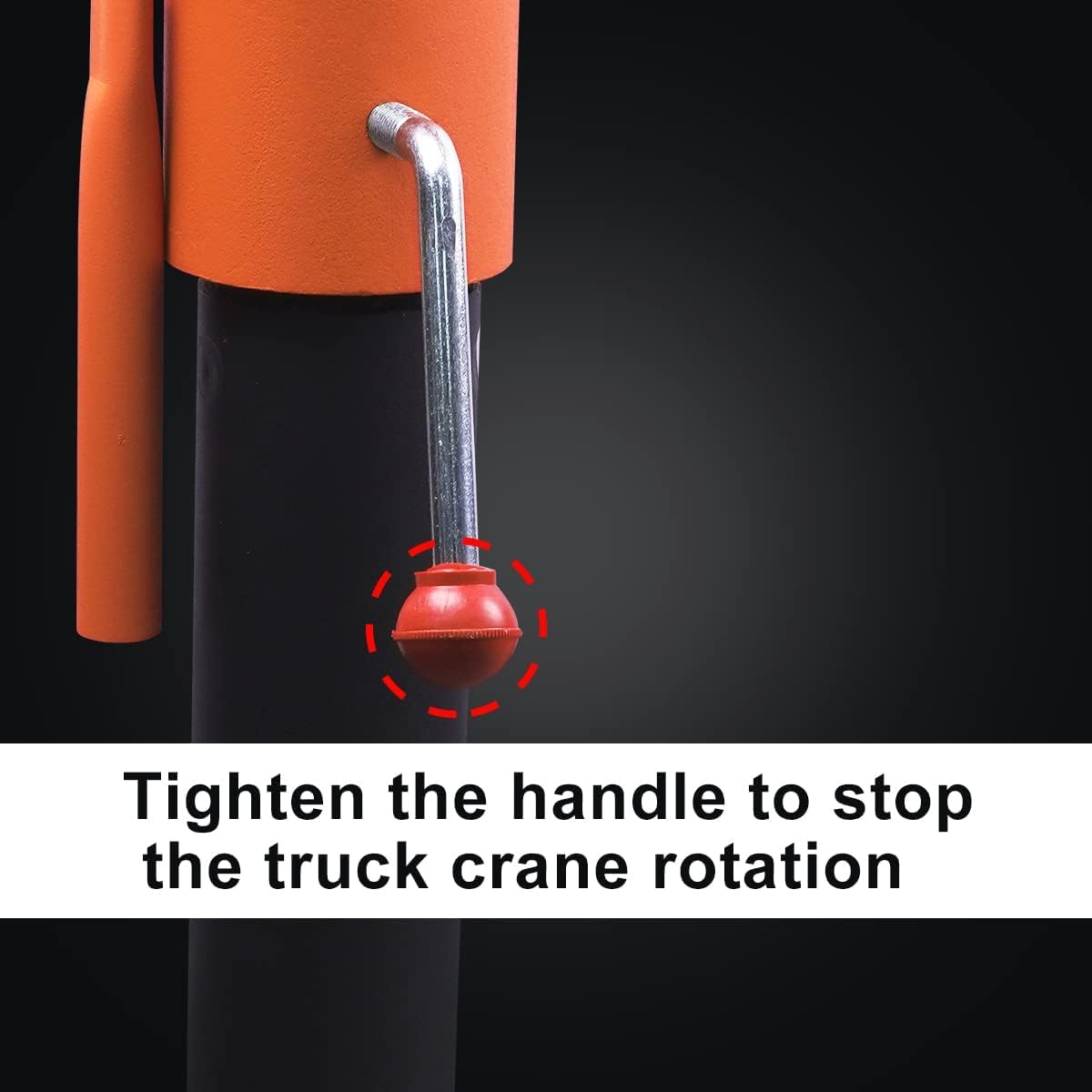 1100lb Folding Dismountable Household Hoist Truck Crane with Electric Hoist (110V) – 880lb Pulling Force, Jib Cranes for Factory, Warehouse, Construction