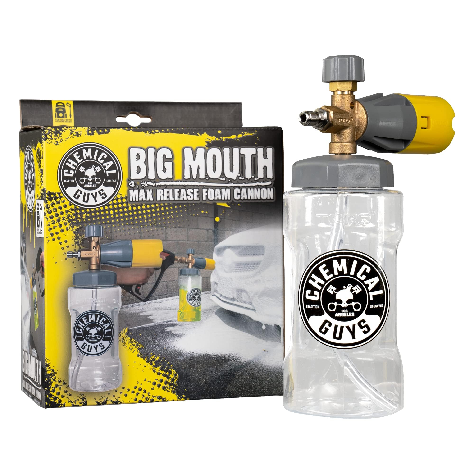 Chemical Guys Big Mouth Max Release Foam Cannon 34 oz Bottle