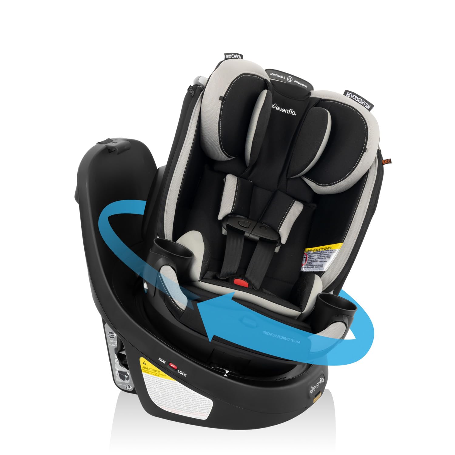 Revolve360 Slim 2-In-1 Rotational Car Seat