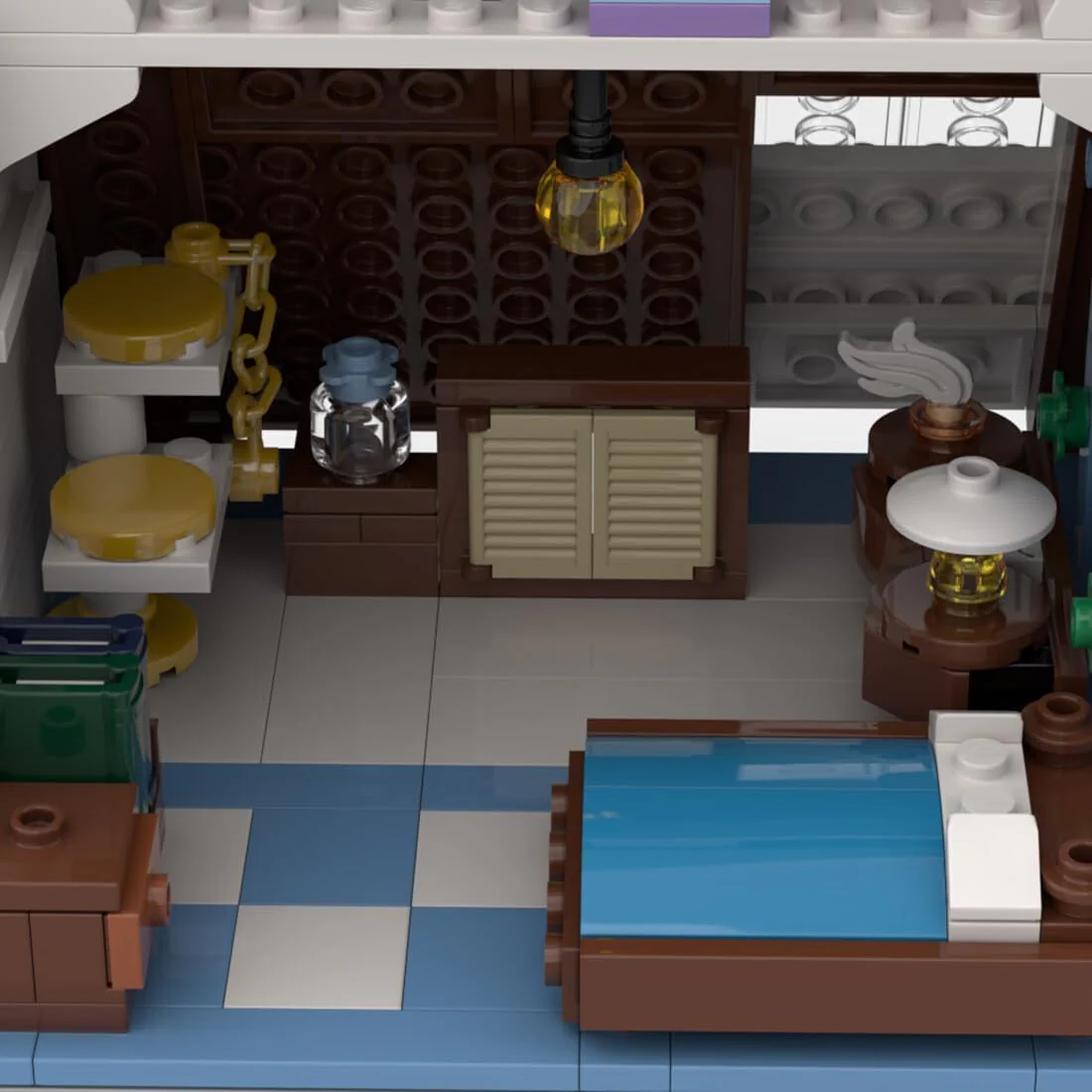 2025 Christmas Country Church Building Kit, MOC-147549 Winter Modular Building Blocks Christmas House Building Block Building Toy (1769 Pieces)