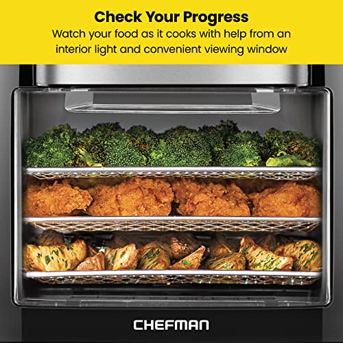 CHEFMAN Multifunctional Digital Air Fryer+ Rotisserie, Dehydrator, Convection Oven