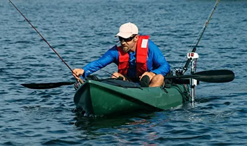 Watersnake 18 Pound Thrust 12v Electric Saltwater Trolling Motor with Kayak Bracket