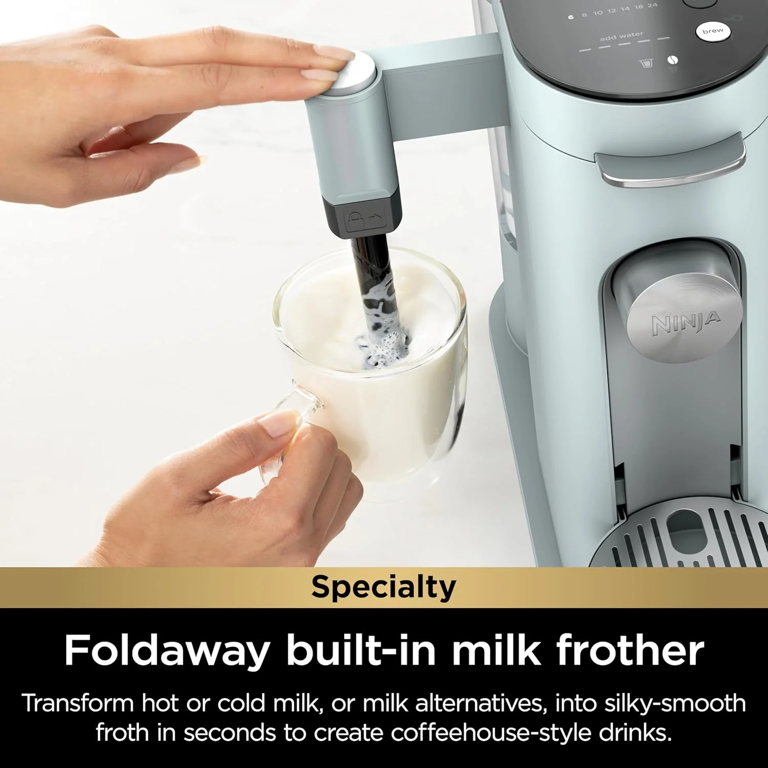 Coffee Maker Single Serve 56oz Removable Reservoir