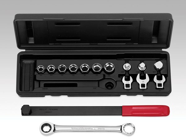 15 Piece Ratcheting Serpentine Belt Tool Set 3680D