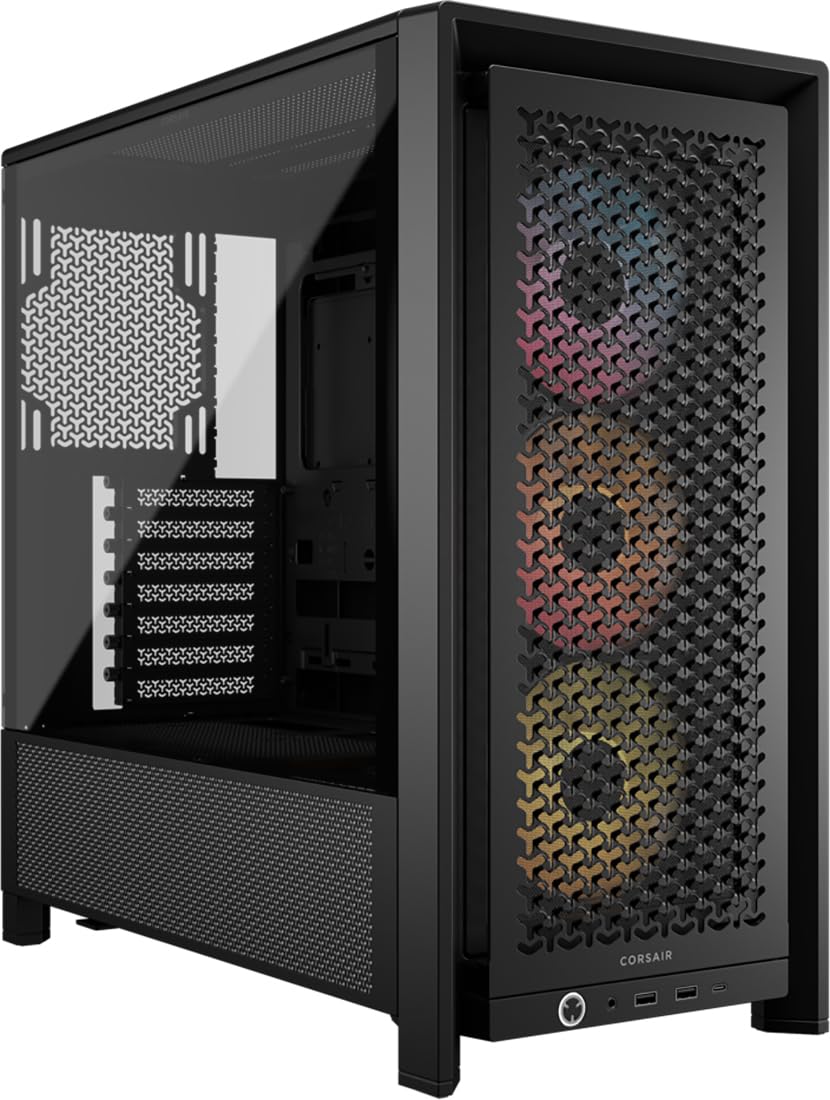 CORSAIR 4000D RS ARGB Frame Modular Mid-Tower ATX PC Case