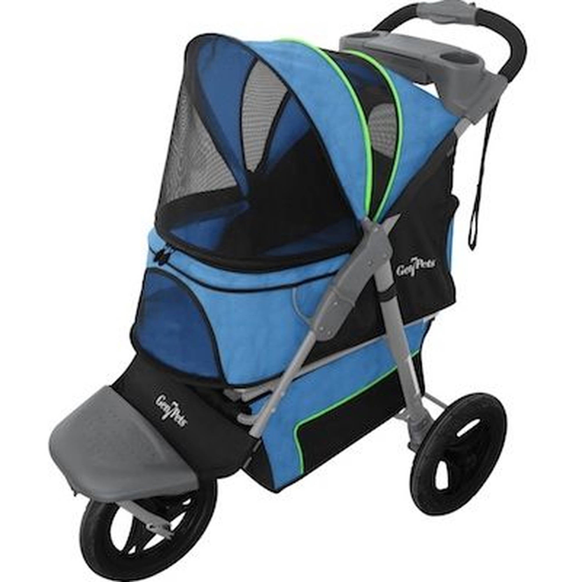2025 Jogger Dog Stroller, Trailblazer Blue, 38