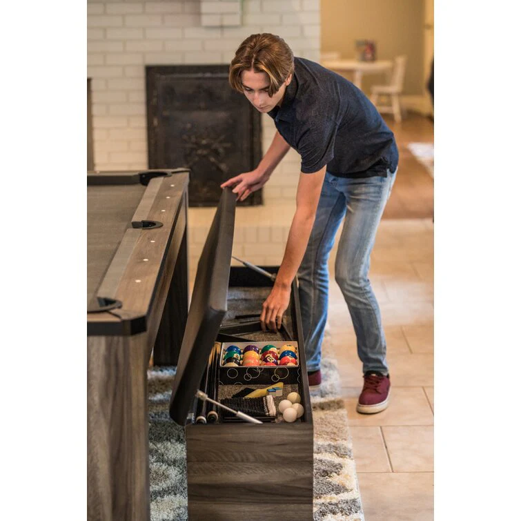 2025 7' 3-in-1 Combination Table Includes Billiards, Table Tennis, & Dining Table