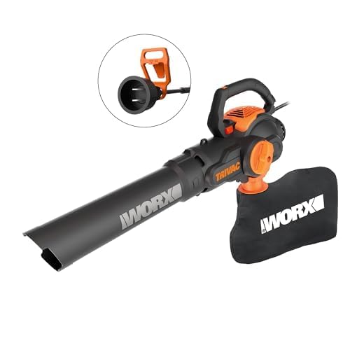 WORX 12 Amp Trivac 3-in-1 Electric Leaf Blower/Mulcher/Yard Vacuum
