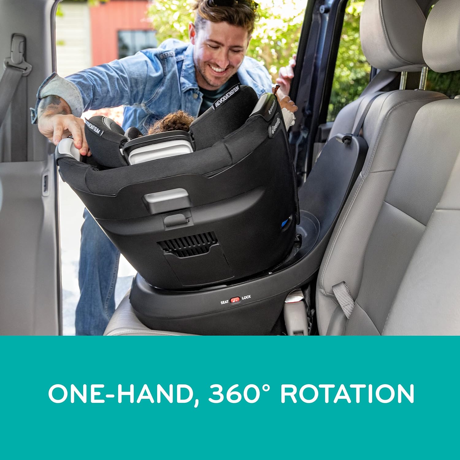 Revolve360 Slim 2-In-1 Rotational Car Seat