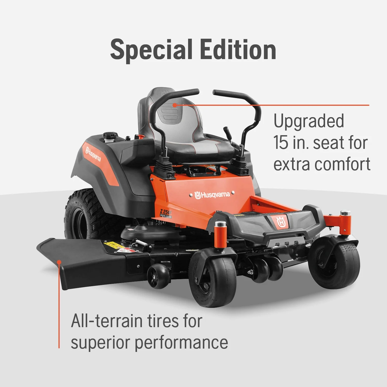 Husqvarna Z254F Special Edition 54-in Zero-Turn Riding Lawn Mower – 23-HP V-Twin Engine