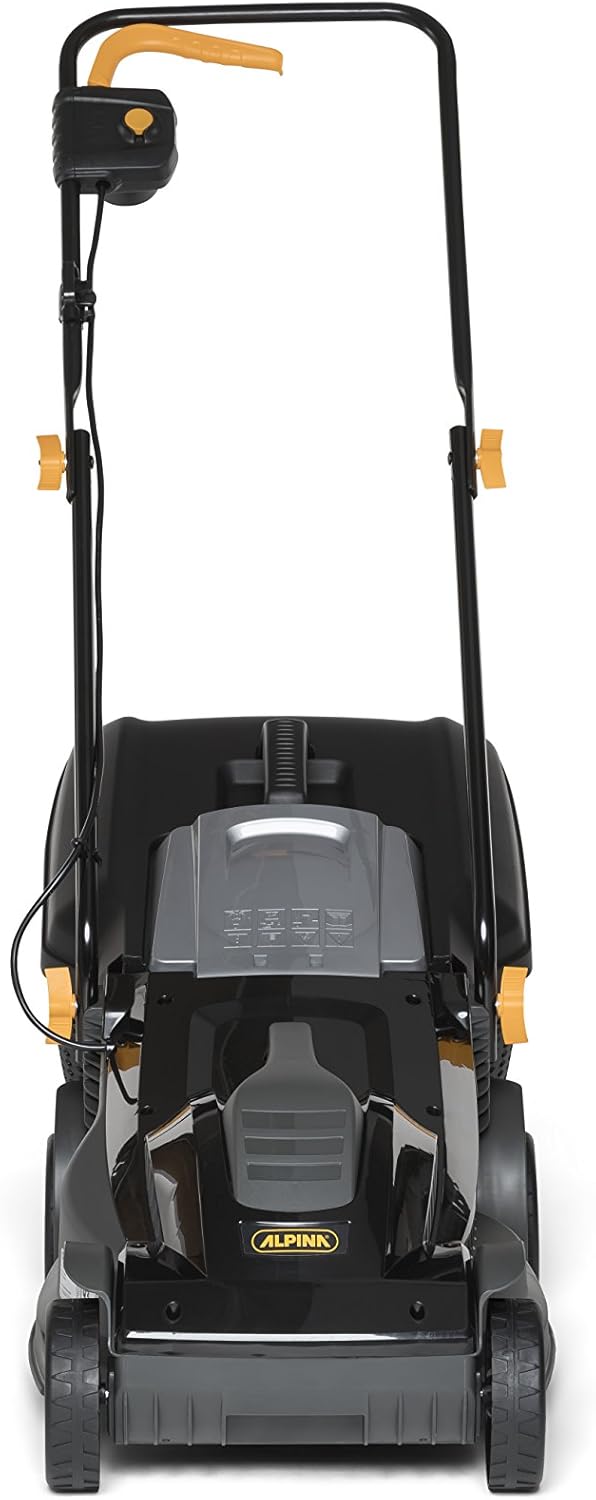 Alpina AL1 34 E Elektro-Rasenmher, Schnittbreite 34 cm, 1200 W, 35 L Kunststoff-Grasfangkorb