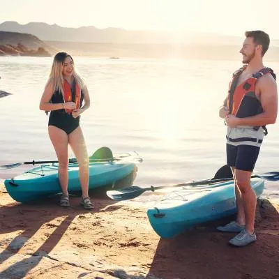 Lifetime Guster 100 Sit-In Kayak (2-Pack) 457