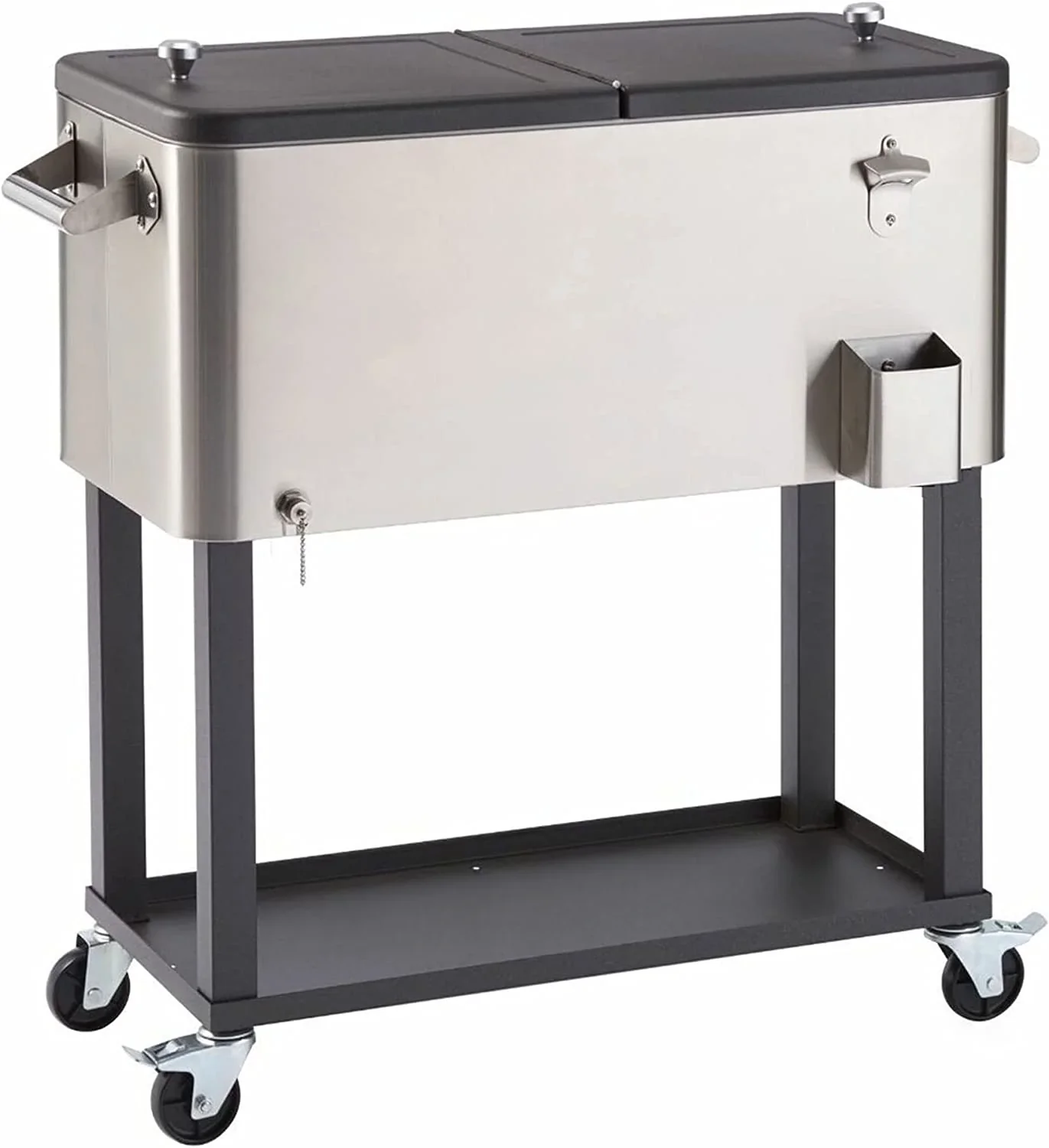 Stainless Steel Cooler with Cover (100 Quart)