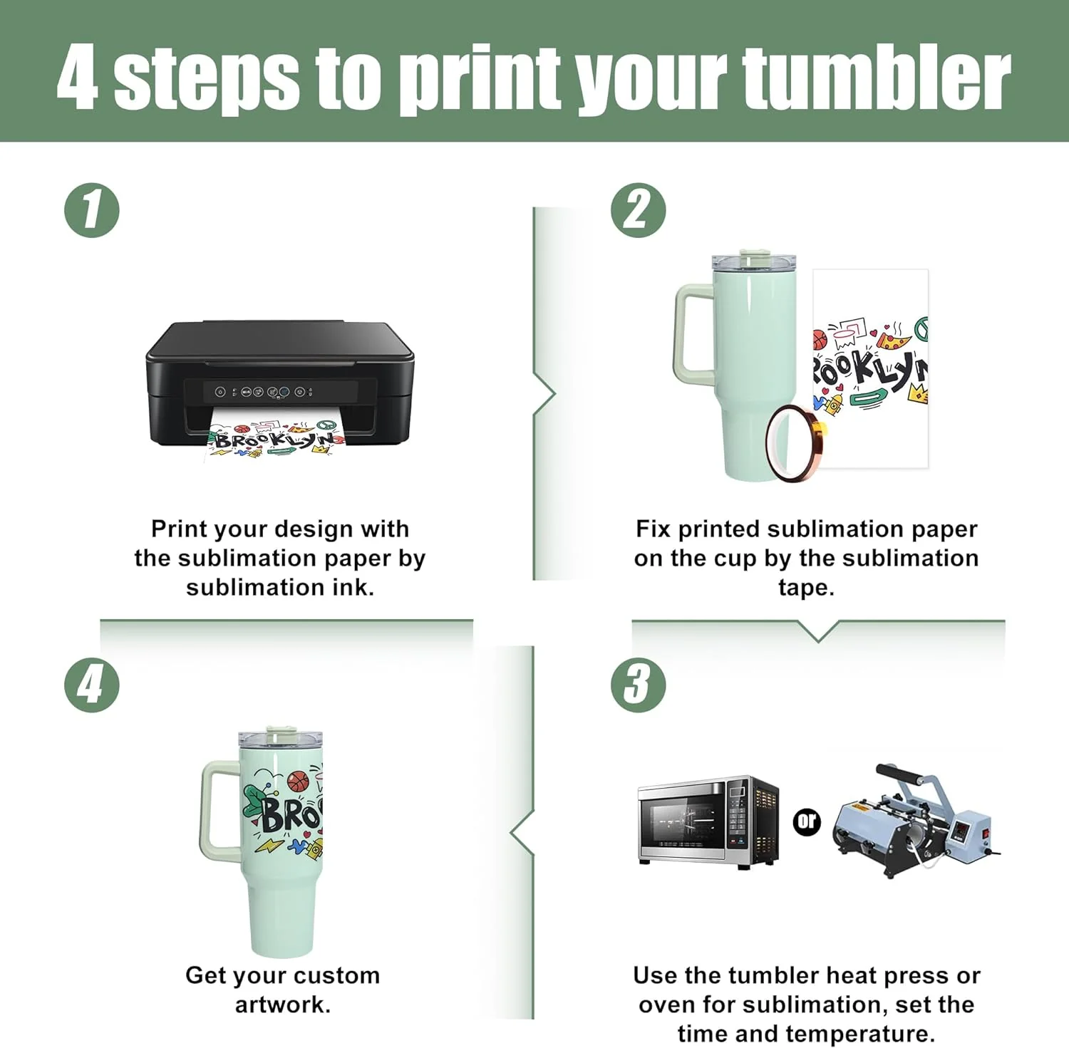 2025 40 oz sublimation glass
