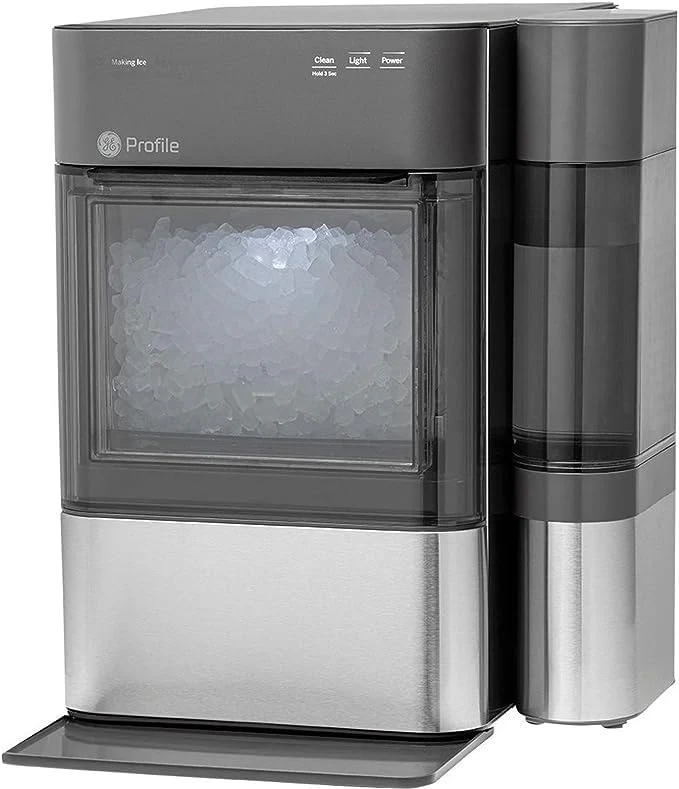 pellet ice maker with WiFi and smart connectivity, chewable and breakable countertop ice maker, 38 pounds 24 hours