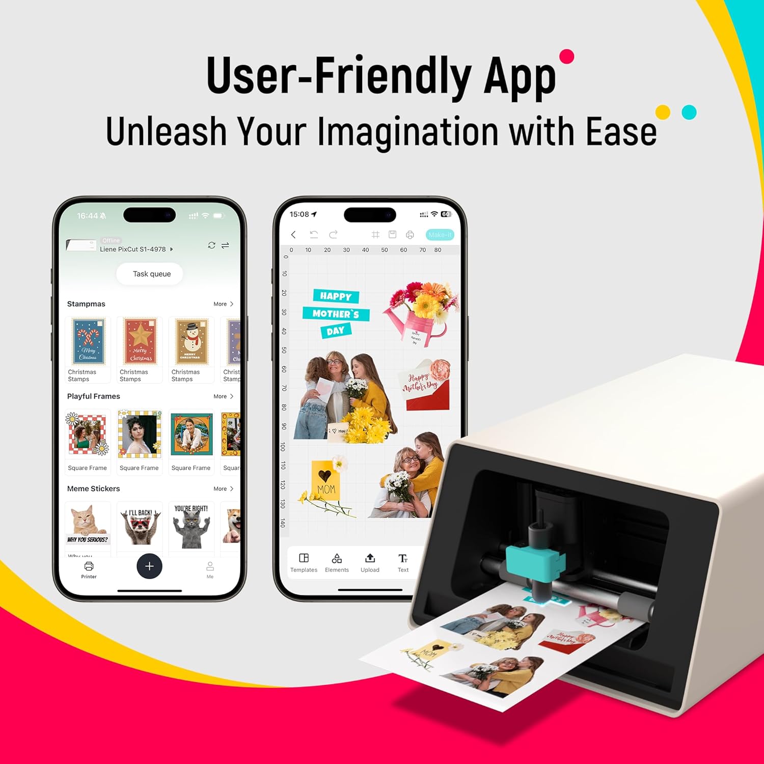 Pixcut S1 Sticker Printer & Cutting Machine