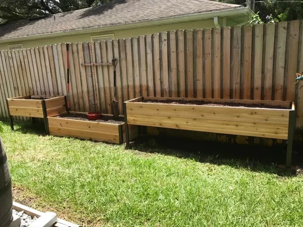 🎍Heavy Duty Standing Garden Planters for Outdoor❤️(2' x 8' )