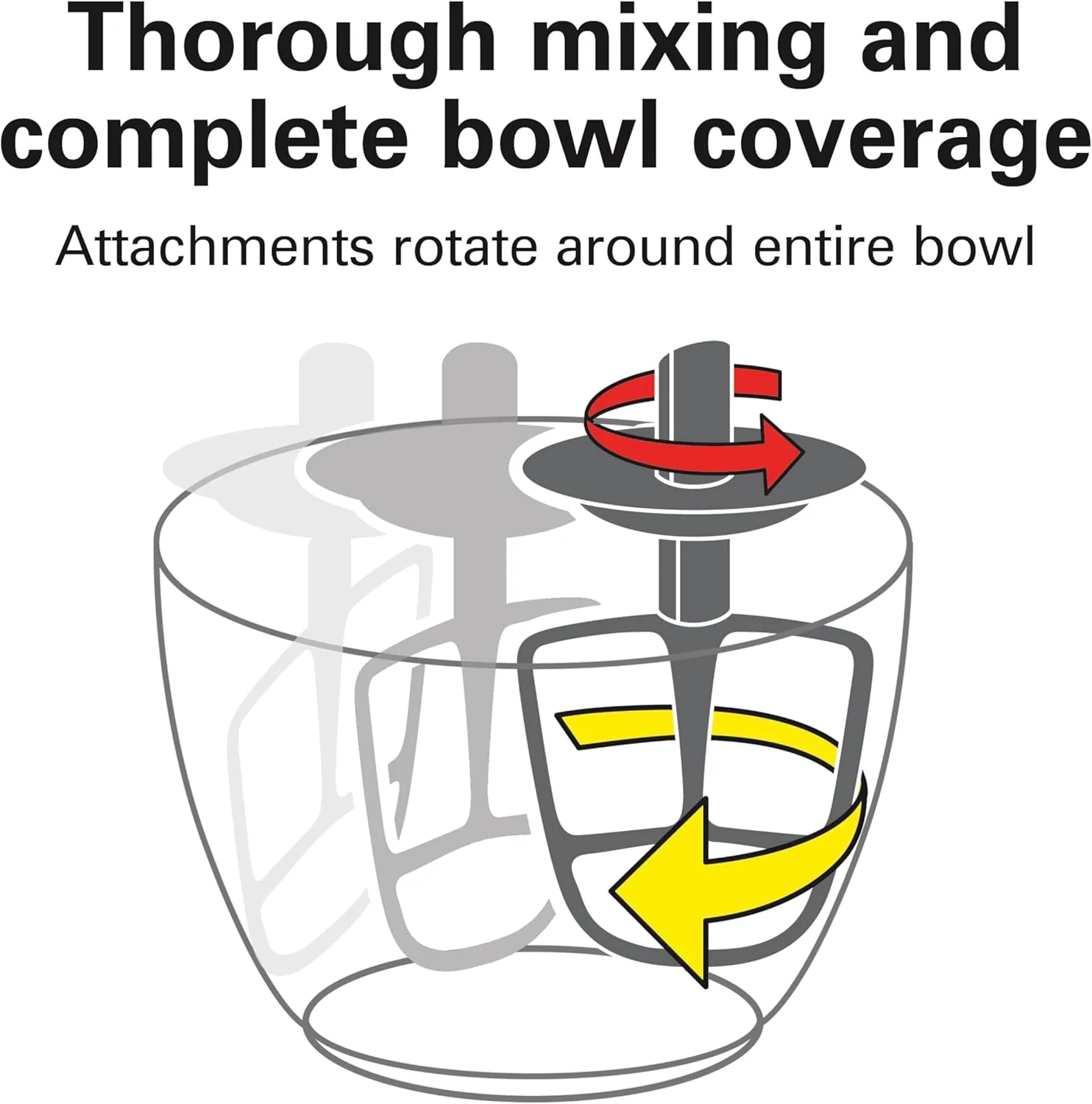 Hamilton Beach Electric Stand Mixer, 4 Quarts, Dough Hook, Flat Beater Attachments, Splash Guard 7 Speeds with Whisk, Black