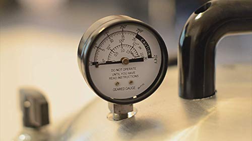 2025 All American 930 Canner Pressure Cooker, 30 qt, Silver