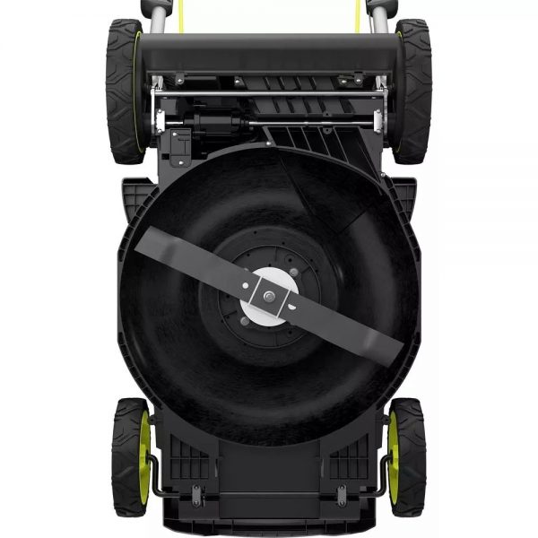 40V Brushless 20 in. Walk Behind Self Propelled Mower String Trimmer Leaf Blower with (2) Batteries and (2) Chargers