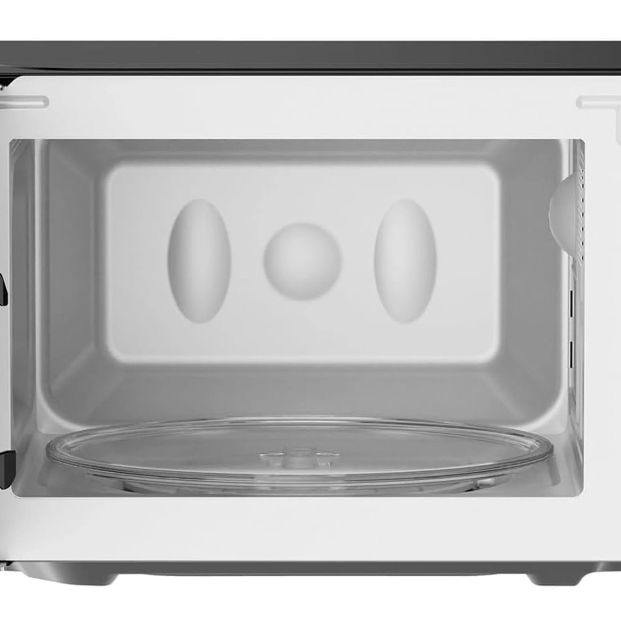 Magic Chef 0.7 Cubic Feet 700W Classic Retro Countertop Microwave, Black