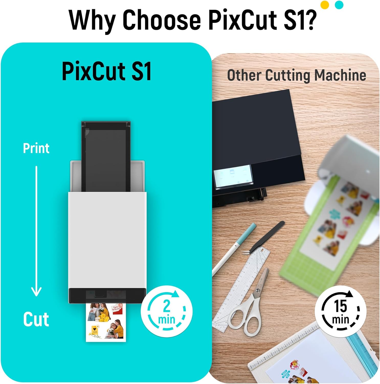 Pixcut S1 Sticker Printer & Cutting Machine