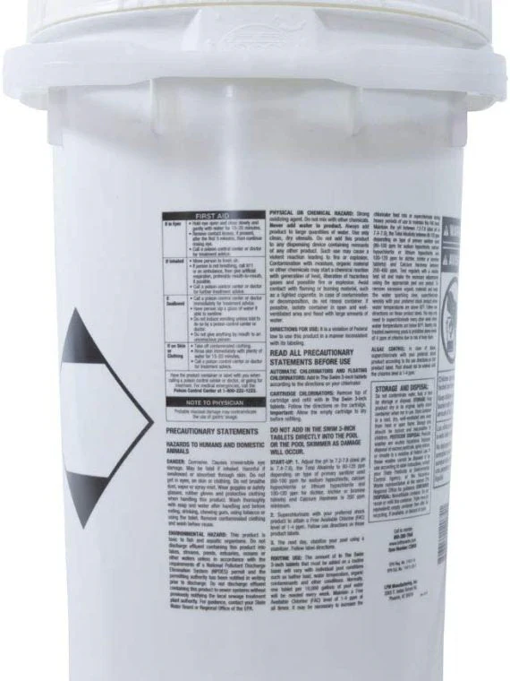 3 INCH CHLORINE TABLETS 50 LBS