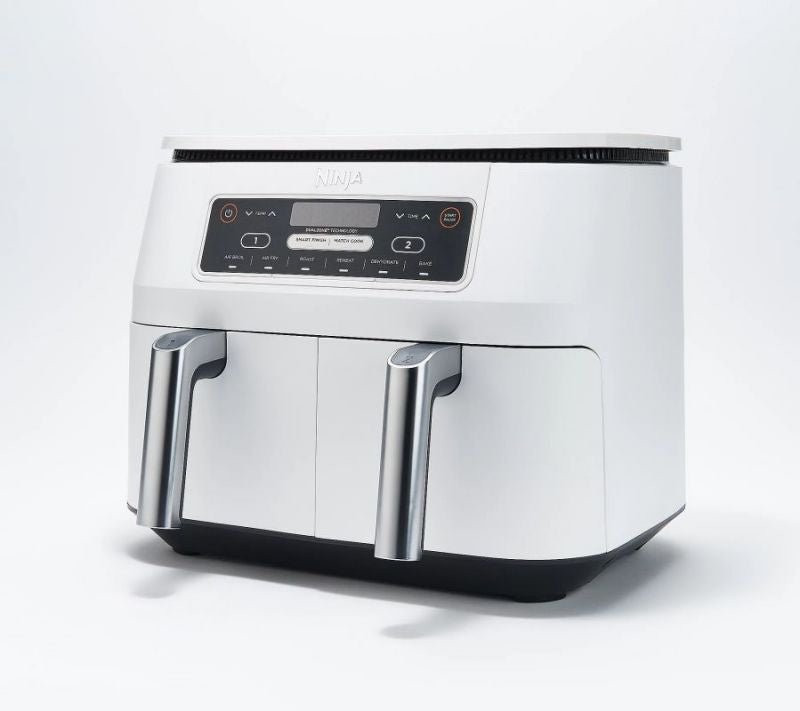 8-Quart 6-in-1 Dual Zone Air Fryer with Broil Rack