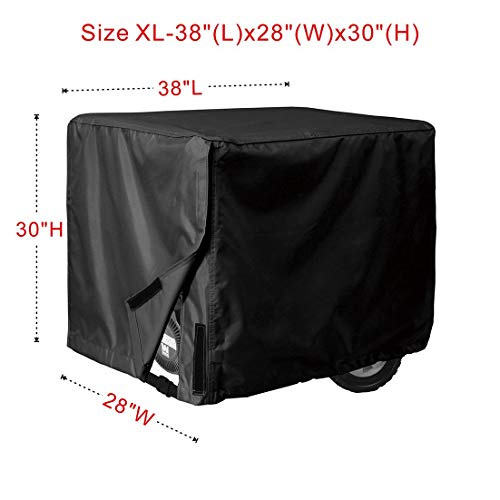 Porch Shield Waterproof Universal Generator Cover 38 x 28 x 30 inch - for Most Generators