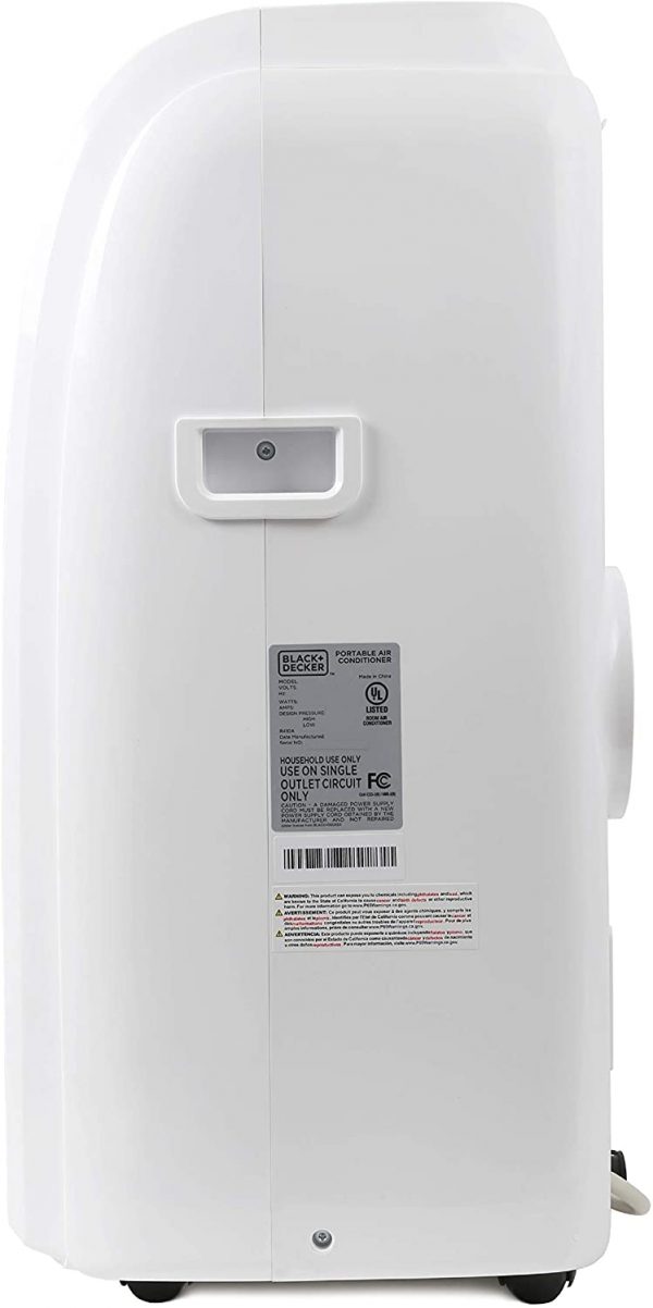 2025 BLACK+DECKER 14,000 BTU Portable Air Conditioner with Heat and Remote Control