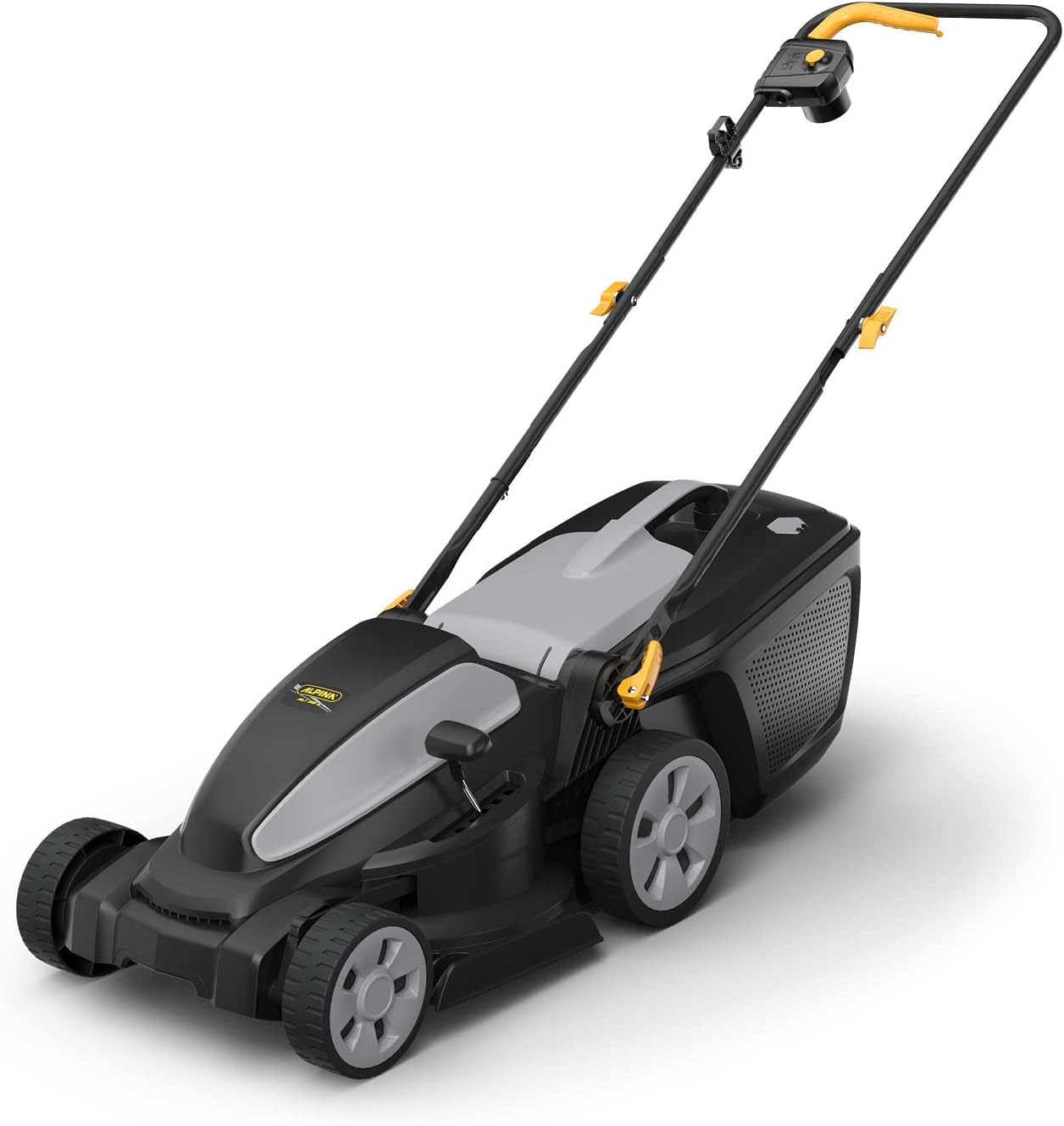 Alpina AL1 34 E Elektro-Rasenmher, Schnittbreite 34 cm, 1200 W, 35 L Kunststoff-Grasfangkorb