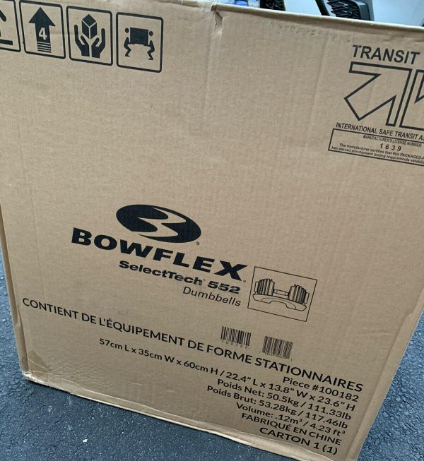 2025 2025 Bowflex SelectTech 552 Adjustable Dumbbells (Pair) Brand New! 100% AUTHENTIC