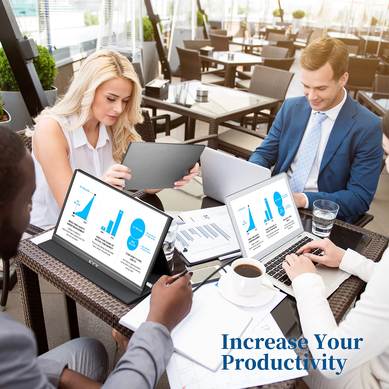 KYY Portable Monitor 15.6