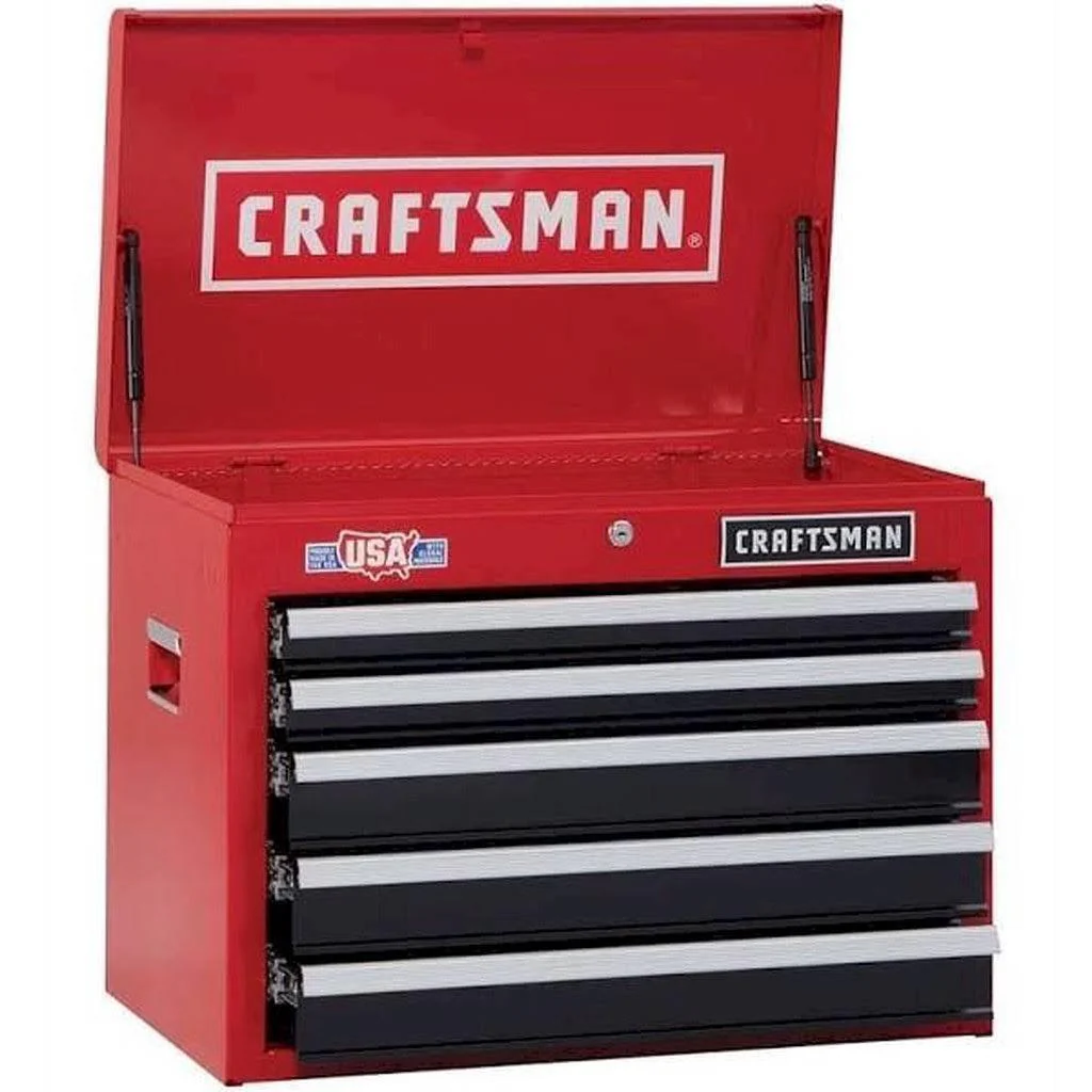 2025 2000 Series 26-in W x 19.75-in H 5-Drawer Steel Tool Chest (Red) Cmst22652rb